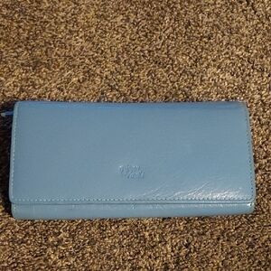 Mou Meraki RFID, Elegant Light Blue Wallet